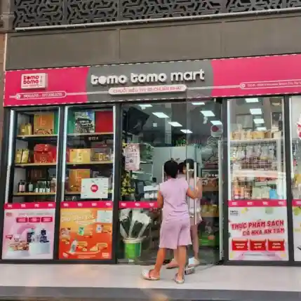 Làm biển quảng cáo tại Vinhomes Smart City siêu thị mini