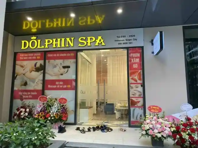 Làm biển quảng cáo Vinhomes Smart City cho shophouse kinh doanh spa